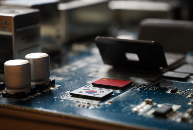 China's Semiconductor Technology Catches Up with South Korea Rapidly